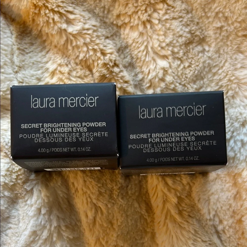 Laura Mercier Black Setting Powder for a Flawless Finish BUNDLE OF 2